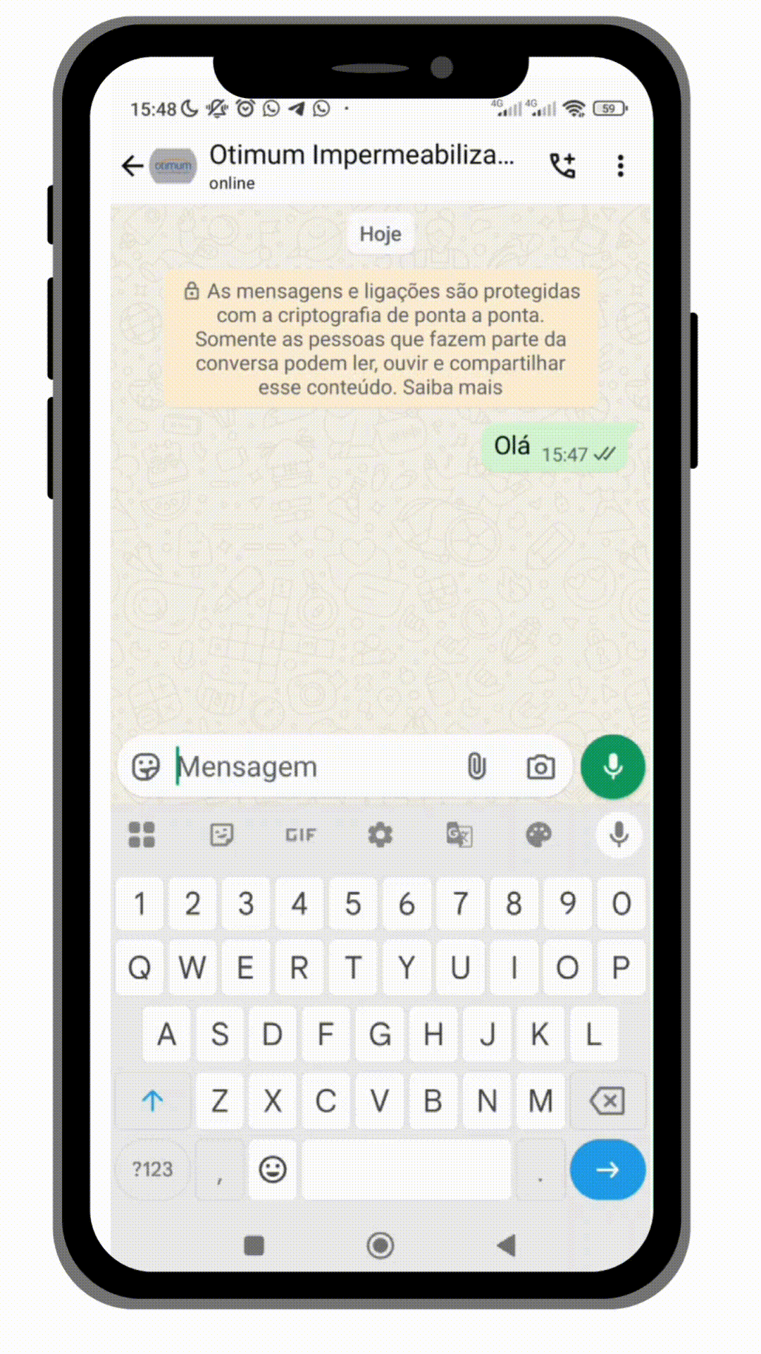 WhatsApp Automation Mockup